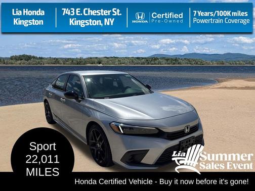 Lunar Silver Metallic 2023 Honda Civic Sport