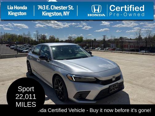 Lunar Silver Metallic 2023 Honda Civic Sport
