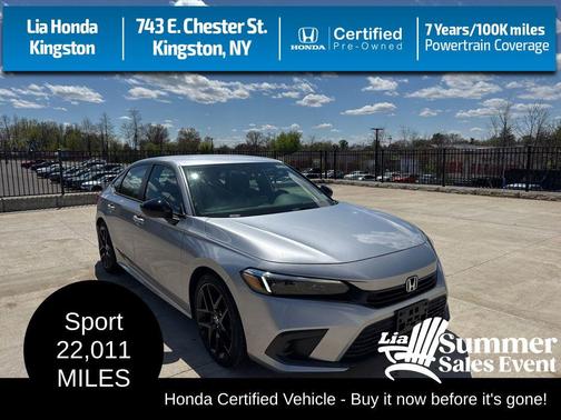 Lunar Silver Metallic 2023 Honda Civic Sport