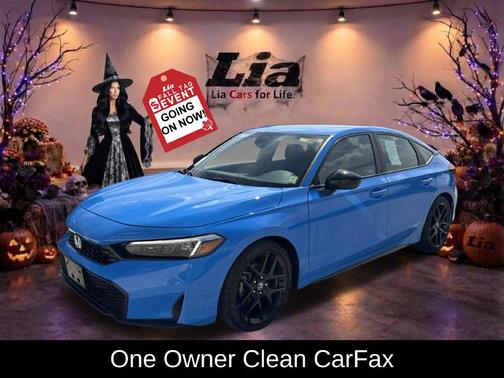Boost Blue Pearl 2025 Honda Civic Sport