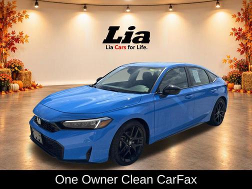 Boost Blue Pearl 2025 Honda Civic Sport