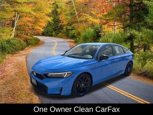 Boost Blue Pearl 2025 Honda Civic Sport