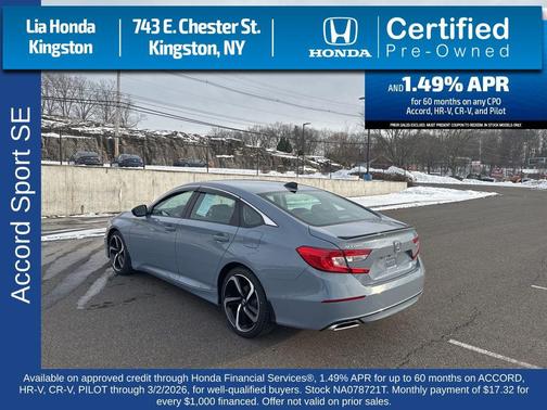2022 Honda Accord Sport SE 1.5T