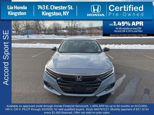 2022 Honda Accord Sport SE 1.5T