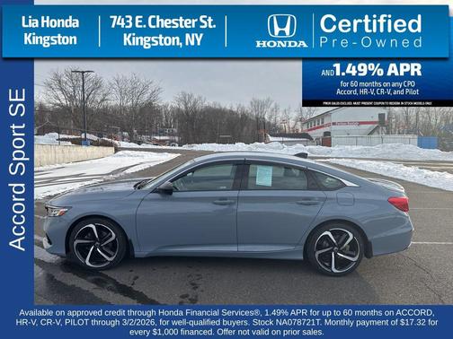2022 Honda Accord Sport SE 1.5T