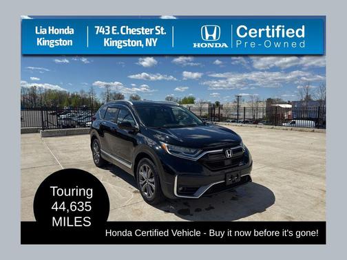 Crystal Black Pearl 2022 Honda CR-V AWD Touring