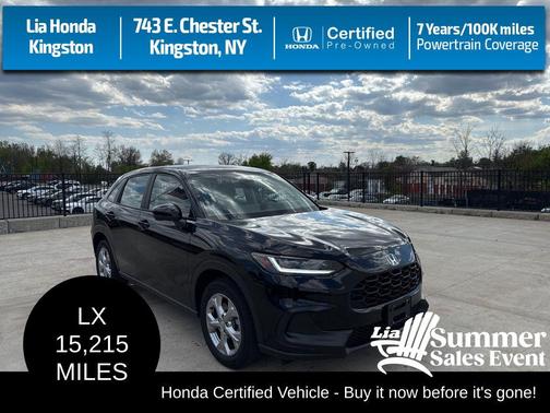 Crystal Black Pearl 2025 Honda HR-V LX