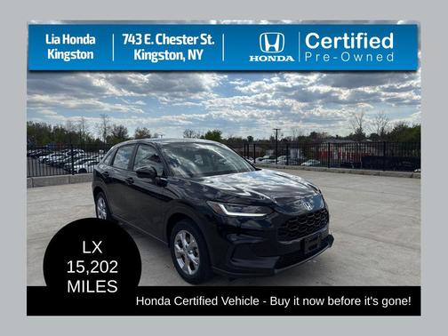 Crystal Black Pearl 2025 Honda HR-V LX