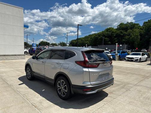 Lunar Silver Metallic 2022 Honda CR-V AWD EX-L