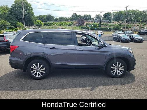 Modern Steel Metallic 2021 Honda Pilot AWD EX-L