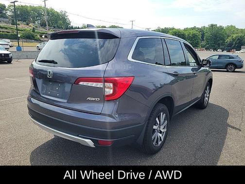 Modern Steel Metallic 2021 Honda Pilot AWD EX-L