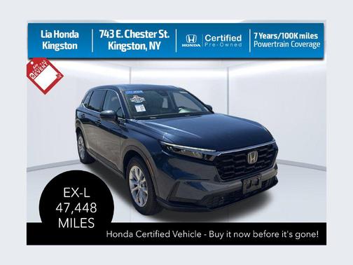 sparkle silver metallic 2024 Honda CR-V EX-L AWD