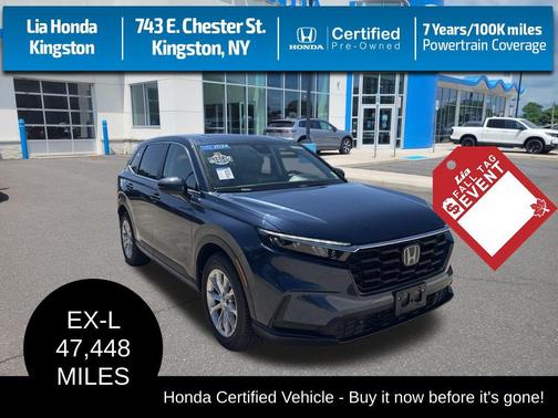 sparkle silver metallic 2024 Honda CR-V EX-L AWD