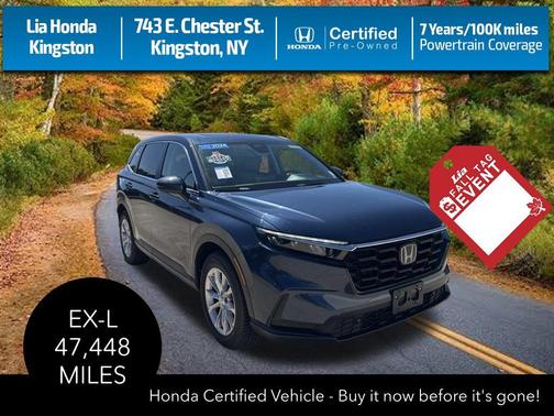 sparkle silver metallic 2024 Honda CR-V EX-L AWD