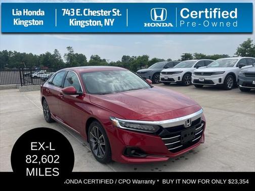 2021 Honda Accord EX-L 1.5T
