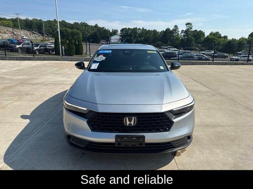 Solar Silver Metallic 2025 Honda Accord Hybrid Sport