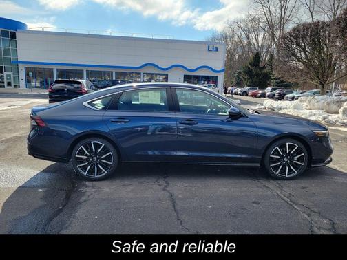 Canyon River Blue Metallic 2026 Honda Accord Hybrid Touring
