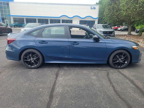 Blue Lagoon Pearl 2026 Honda Civic Sport
