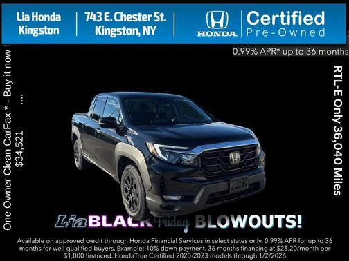 2023 Honda Ridgeline RTL-E