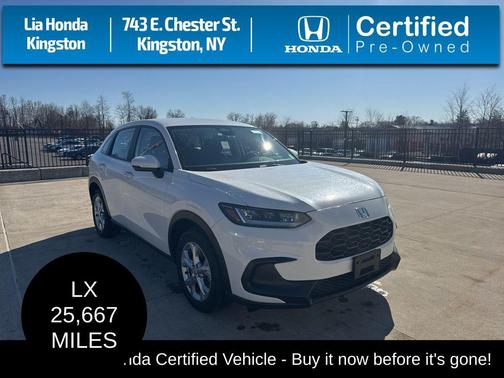 Platinum White Pearl 2023 Honda HR-V LX