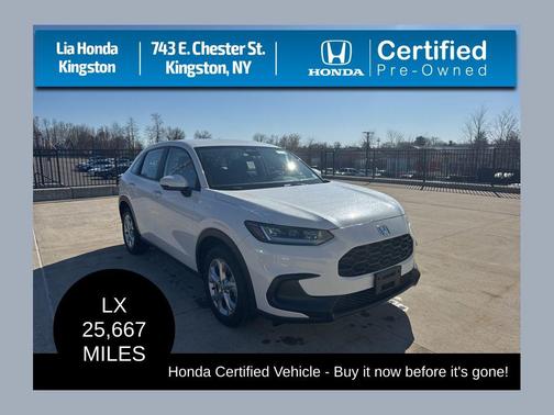 Platinum White Pearl 2023 Honda HR-V LX