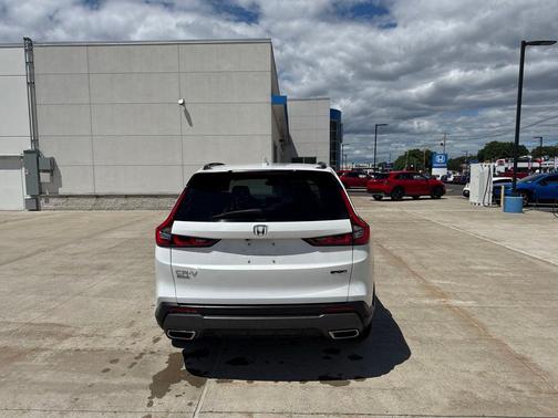 Platinum White Pearl 2023 Honda CR-V Hybrid Sport AWD