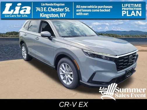 Urban Gray Pearl 2026 Honda CR-V EX AWD