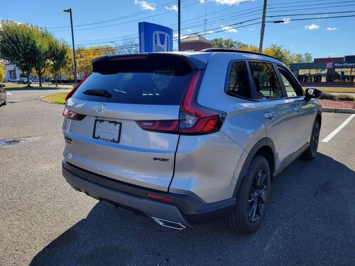 Solar Silver Metallic 2026 Honda CR-V Hybrid Sport AWD