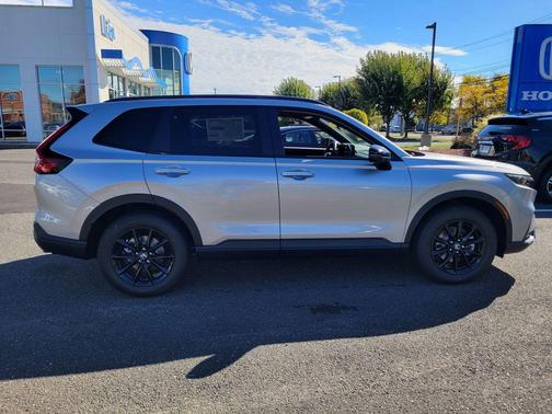 Solar Silver Metallic 2026 Honda CR-V Hybrid Sport AWD