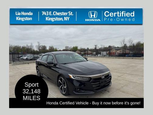 Crystal Black Pearl 2022 Honda Accord Sport 1.5T