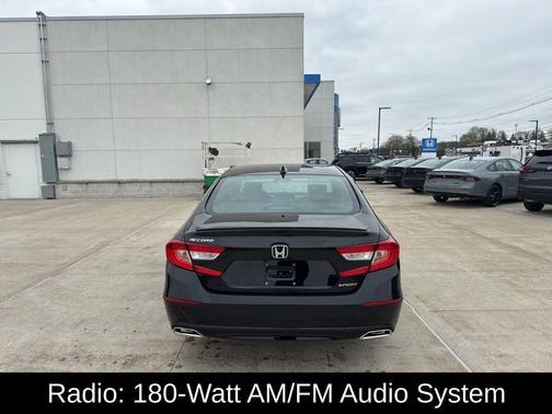 Crystal Black Pearl 2022 Honda Accord Sport 1.5T