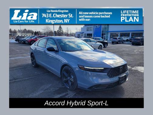 Urban Gray Pearl 2026 Honda Accord Hybrid Sport-L