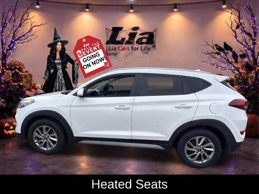 Dazzling White 2018 Hyundai TUCSON SEL Plus