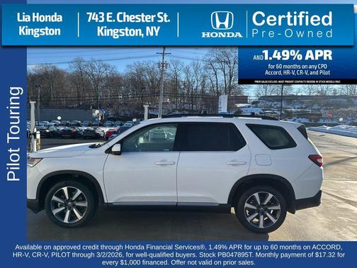 2023 Honda Pilot Touring 8-Passenger