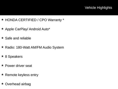 2024 Honda Accord EX 1.5T