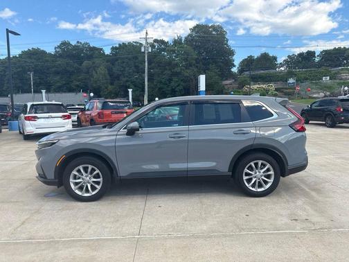 Lunar Silver Metallic 2024 Honda CR-V EX AWD