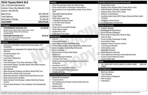 2024 Toyota RAV4 XLE