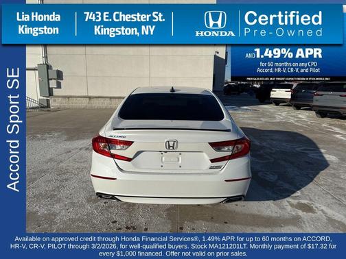 2021 Honda Accord Sport SE 1.5T