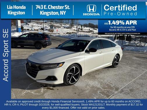 2021 Honda Accord Sport SE 1.5T