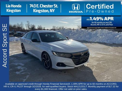 2021 Honda Accord Sport SE 1.5T
