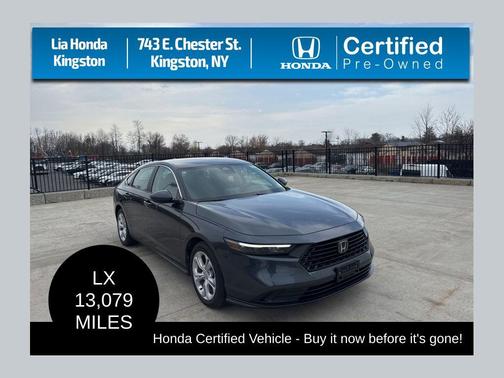 Meteorite Gray Metallic 2025 Honda Accord LX 1.5T