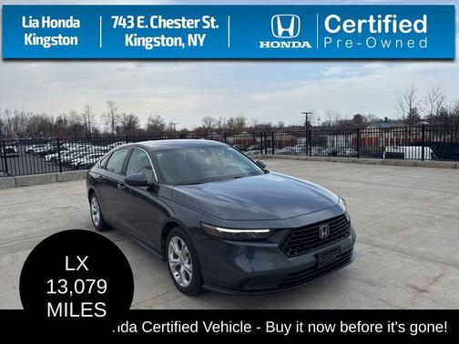 Meteorite Gray Metallic 2025 Honda Accord LX 1.5T