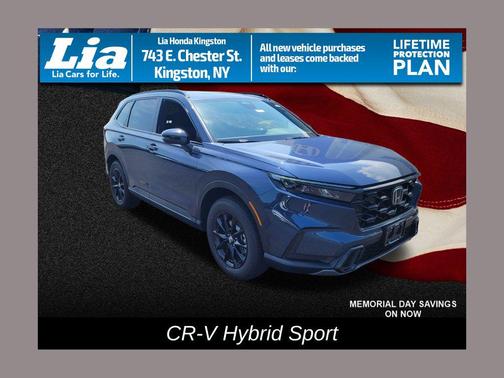 Canyon River Blue Metallic 2026 Honda CR-V Hybrid Sport AWD