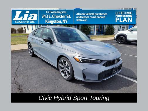 Urban Gray Pearl 2026 Honda Civic Hybrid Sport Touring
