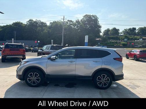 Lunar Silver Metallic 2022 Honda CR-V AWD EX-L