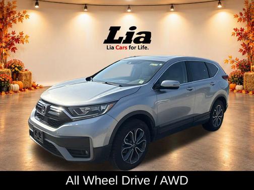 Lunar Silver Metallic 2022 Honda CR-V AWD EX-L