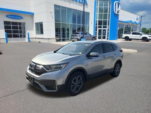 Lunar Silver Metallic 2022 Honda CR-V AWD EX-L