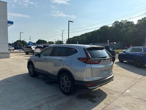 Lunar Silver Metallic 2022 Honda CR-V AWD EX-L