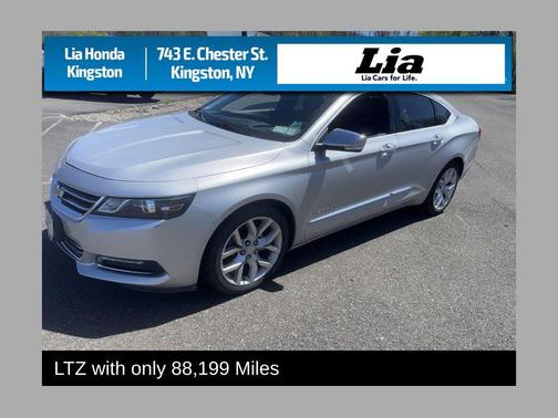 Silver Ice Metallic 2016 Chevrolet Impala LTZ