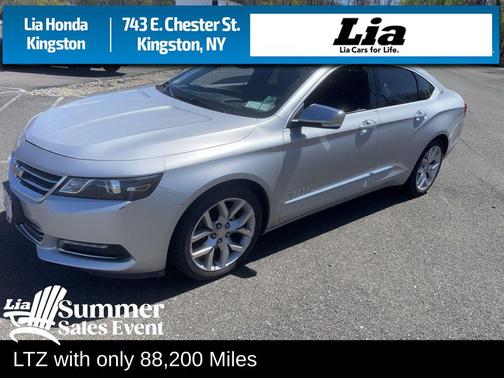 Silver Ice Metallic 2016 Chevrolet Impala LTZ